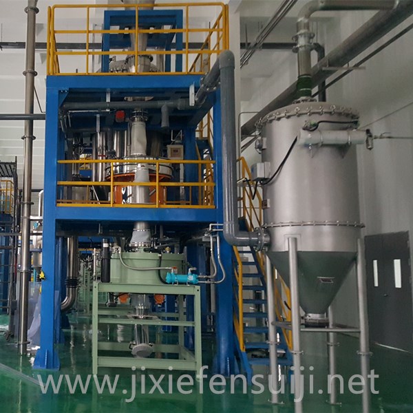 天津某新材料工廠鈷酸鋰/三元材料十套超細機械粉碎機生產(chǎn)線